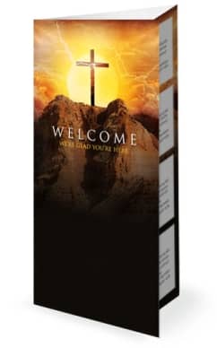 Death Where is Your Sting Easter Graphics Religious Trifold Bulletin