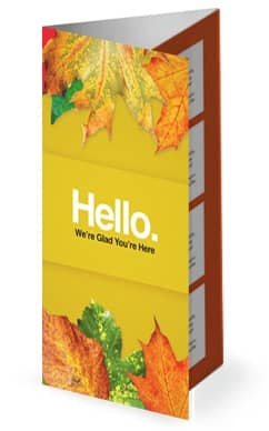 Fall Back Daylight Saving Time Church Trifold Bulletin