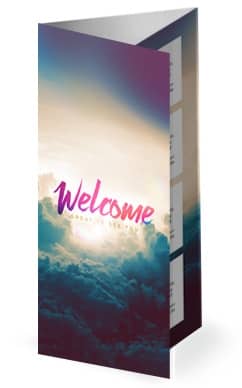 Relentless Grace Church Trifold Bulletin