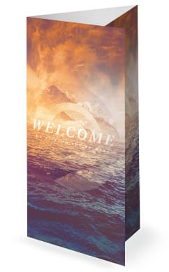 Ocean Of Grace Church Trifold Bulletin