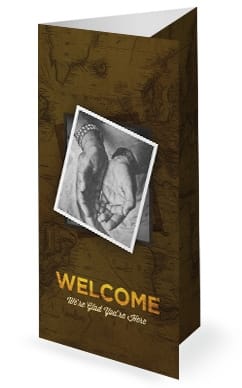 Filled With Compassion International Missions Trifold Bulletin