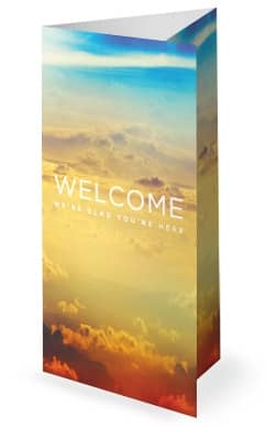 The Best Is Yet To Come Church Trifold Bulletin
