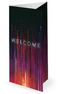 Ascension Day Modern Church Trifold Bulletin