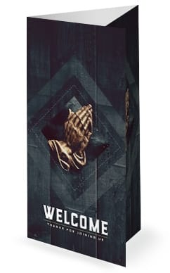 National Day Of Prayer Trifold Bulletin Cover
