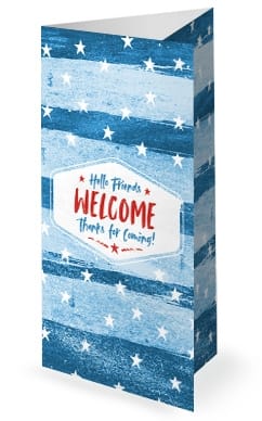 Fourth Of July Church Trifold Bulletin