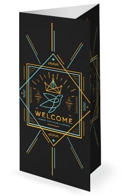 Anointed By The Spirit Church Trifold Bulletin