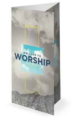Men's Group Bible Study Trifold Bulletin