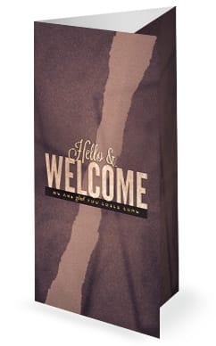 Marriage Restoration Church Trifold Bulletin