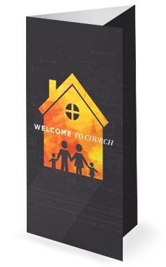 Family Matters House Church Trifold Bulletin