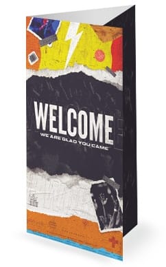 Revival Church Trifold Bulletin