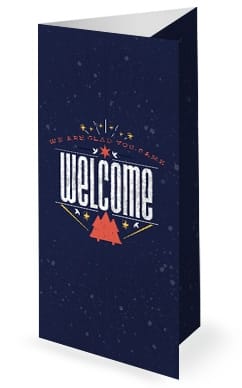 Different Kind Of Christmas Church Trifold Bulletin