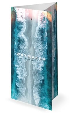 Waymaker Trifold Bulletin