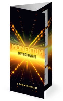 Momentum Church Trifold Bulletin
