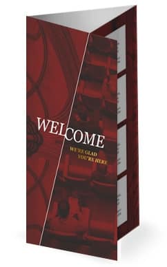 Things We Don't Talk About Church Trifold Bulletin
