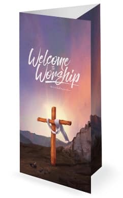 Death Has Been Defeated Easter Trifold Bulletin