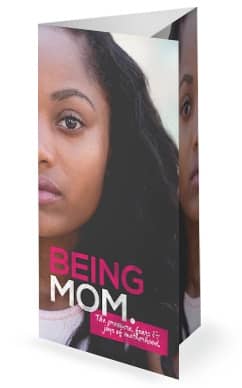 Being Mom Mother's Day Church Trifold Bulletin