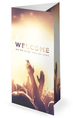 National Day of Prayer Worship Church Trifold Bulletin