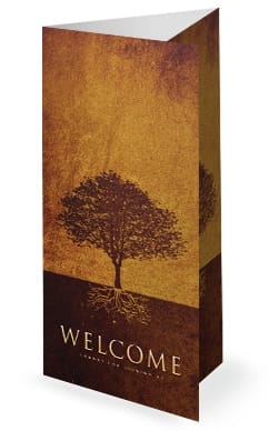Leaving A Godly Legacy Church Trifold Bulletin