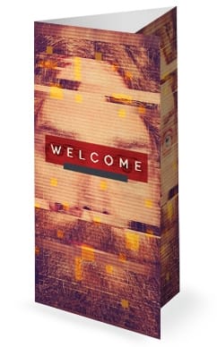 Who Is Jesus Church Tri Fold Bulletin Cover