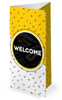 Back To School Church Tri Fold Bulletin Cover Template