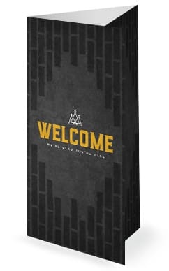 Kingdom Builders Church Tri Fold Bulletin Cover