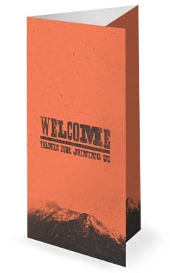 I Will Not Be Moved Church Trifold Bulletin Template