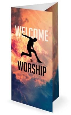 Now Or Never Church Trifold Bulletin Cover