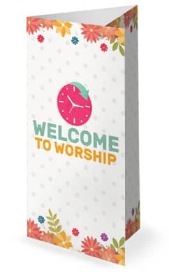 Daylight Saving Time Spring Forward Trifold Bulletin