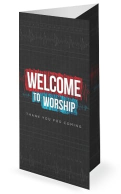 Honest To God Church Trifold Bulletin Cover