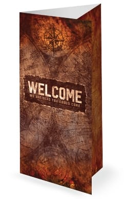 Acts Of The Apostles Church Trifold Bulletin Cover