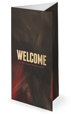 Book Of Daniel Lion's Den Sermon Trifold Bulletin