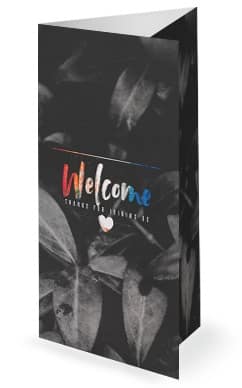 We Love Our Pastors Service Trifold Bulletin