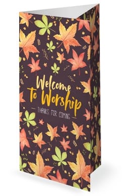 Happy Thanksgiving Holiday Trifold Bulletin