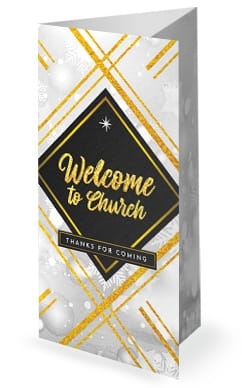 Christmas Eve Celebrate Together Church Trifold Bulletin