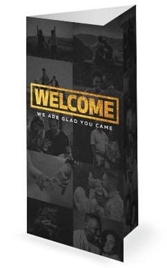 This Is Us Church Trifold Bulletin