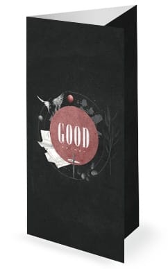Good Friday Cross Church Trifold Bulletin