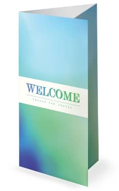 It's Only Money Trifold Church Bulletin
