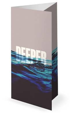 Deeper Church Trifold Bulletin