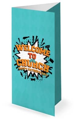 Rad Dad Father's Day Church Trifold Bulletin