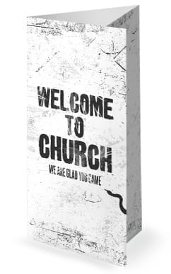 Bad Ideas Church Trifold Bulletin