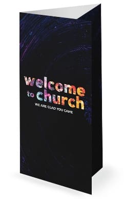 Win Build Send Church Trifold Bulletin
