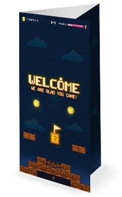 Level Up Church Trifold Bulletin