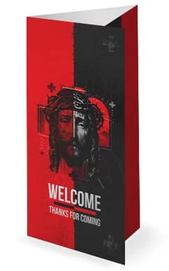 Jesus Over Religion Church Trifold Bulletin