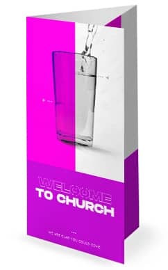 How To Be Grateful Church Trifold Bulletin