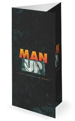 Man Up Trifold Bulletin