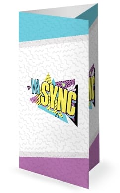 In Sync Trifold Church Bulletin 2022