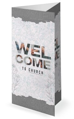 Women on a Mission Trifold Church Bulletin 2022