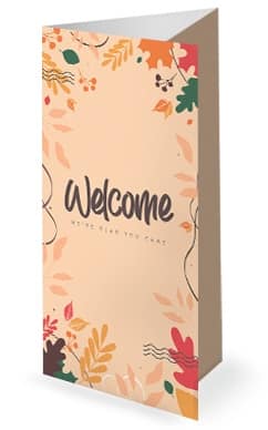 Happy Thanksgiving Trifold Cover 2022