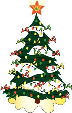 Cute Christmas Tree Clipart