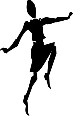 Joyous Praiser Silhouette